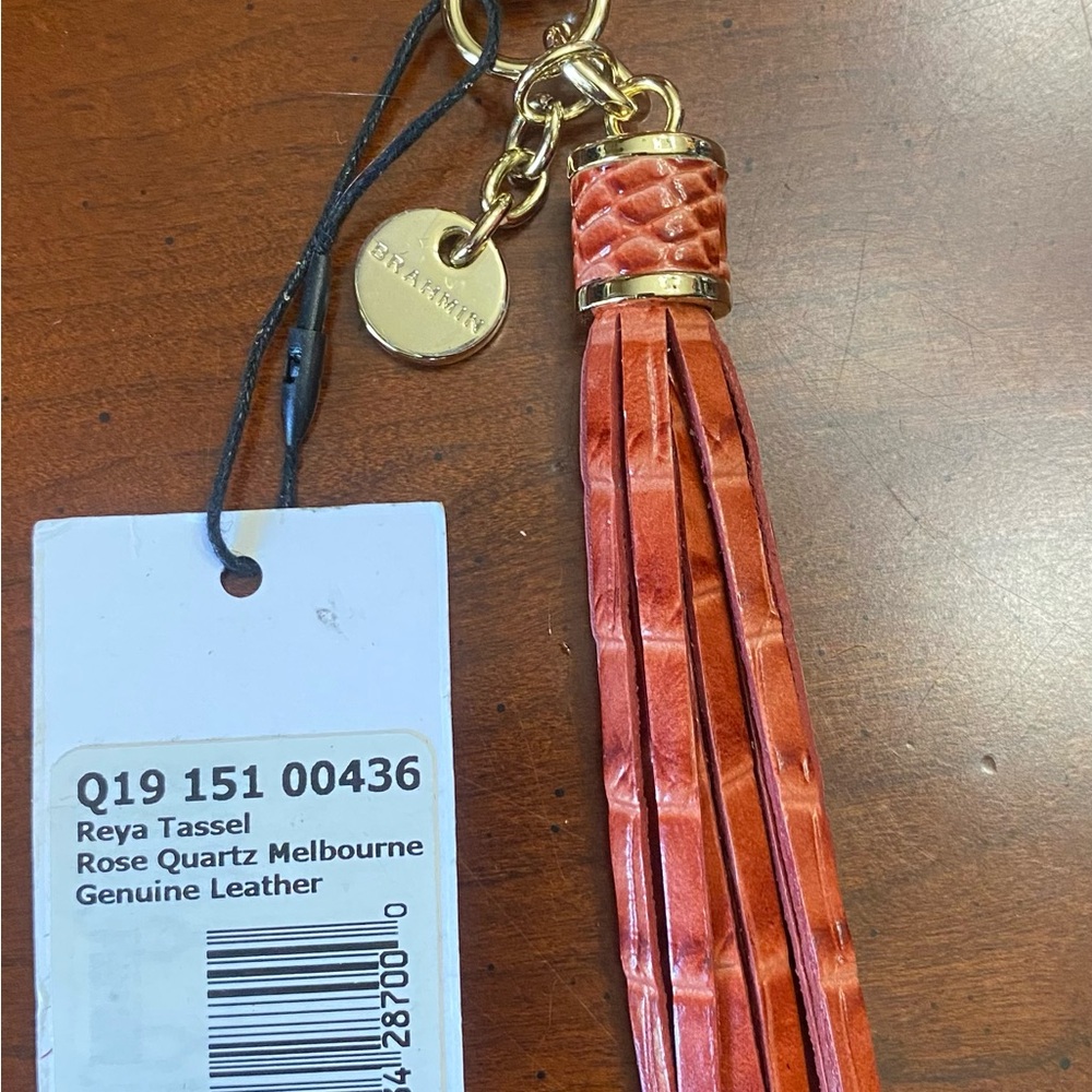 🆕🔥BRAHMIN🔥Reya Tassel in Rose Quartz - NWT - Picture 5 of 5